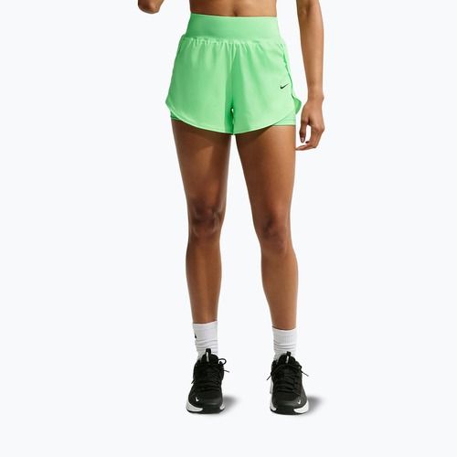 Women's training shorts Nike Pro Sculpt illusion green/black