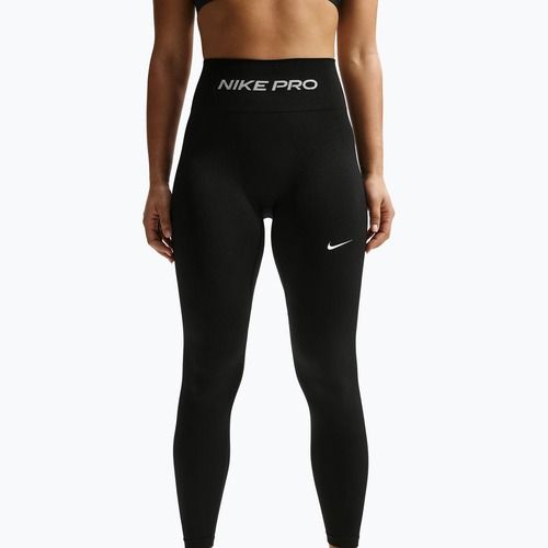 Women's leggings Nike Pro Seamless black/white