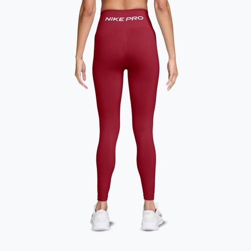 Women's leggings Nike Pro Seamless tough red/white