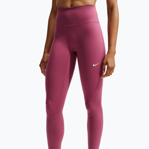 Women's leggings Nike One pink smoke/white