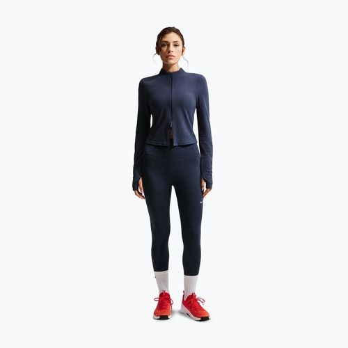 Women's leggings Nike One midnight navy/white