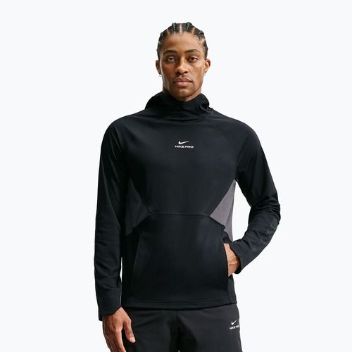 Men's training sweatshirt Nike Pro black/white