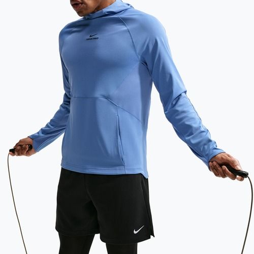 Men's training sweatshirt Nike Pro Indigo Storm/Black