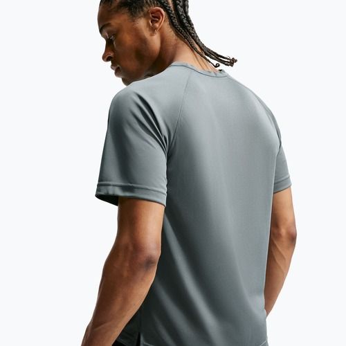 Men's training shirt Nike Flex smoke grey/black