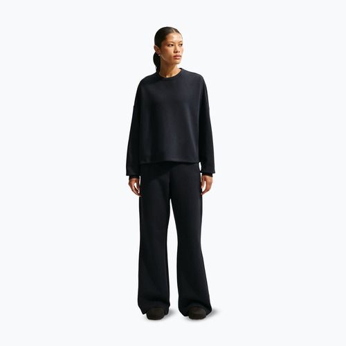Women's training sweatshirt Nike 24.7 ImpossiblySoft Black/Dark Smoke Grey