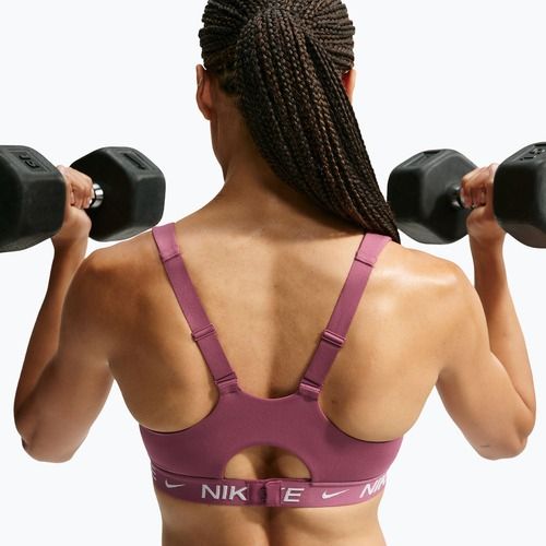 Training bra Nike Indy High Support pink smoke