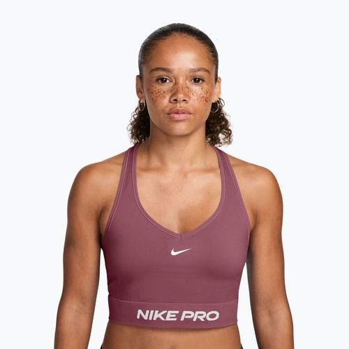 Training top Nike Pro Seamless pink smoke/white