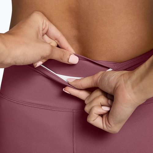 Women's training shorts Nike One pink smoke/white