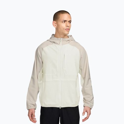 Men's jacket Nike Unlimited light orewood brown/sail/sail