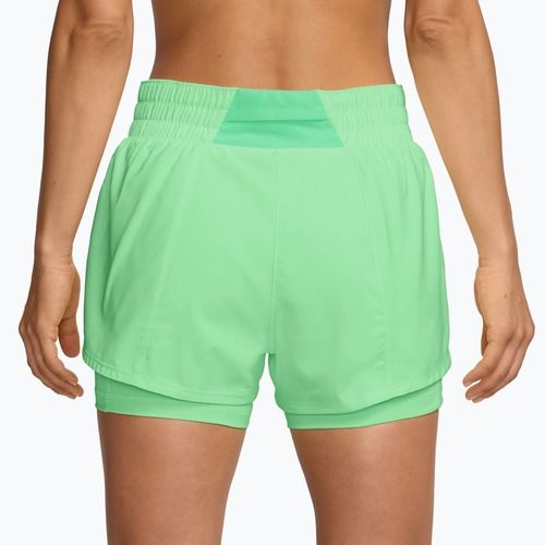 Women's training shorts Nike One cucumber calm/white