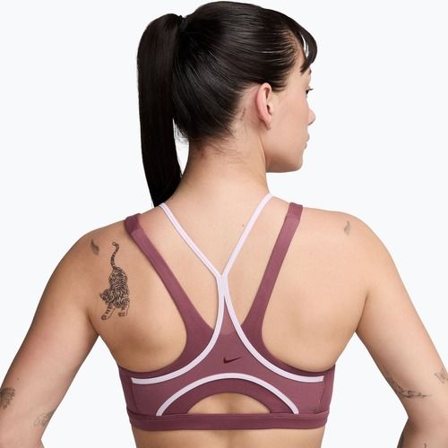 Training bra Nike One pink smoke/bleached lilac/mystic dates