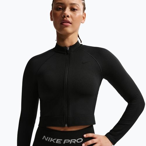 Women's training sweatshirt Nike Pro Seamless black
