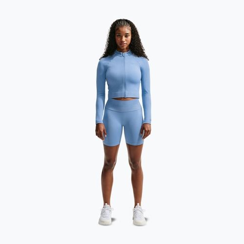 Women's training sweatshirt Nike Pro Seamless work blue