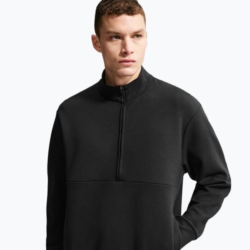 Men's training sweatshirt Nike 24.7 ImpossiblySoft Black/Dark Smoke Grey
