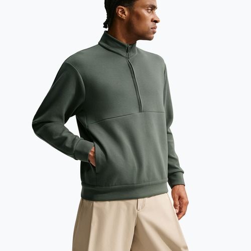 Men's training sweatshirt Nike 24.7 ImpossiblySoft Camo Green/Black/Outdoor Green
