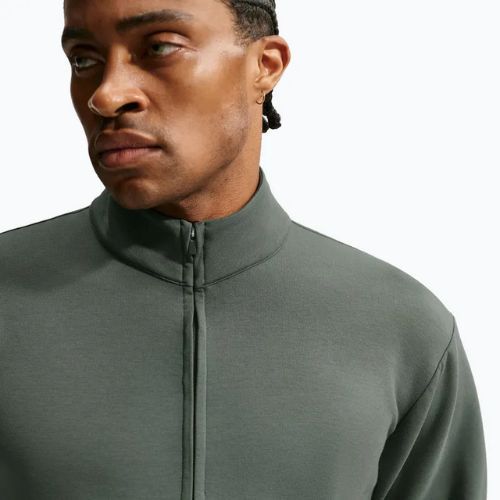 Men's training sweatshirt Nike 24.7 ImpossiblySoft Camo Green/Black/Outdoor Green