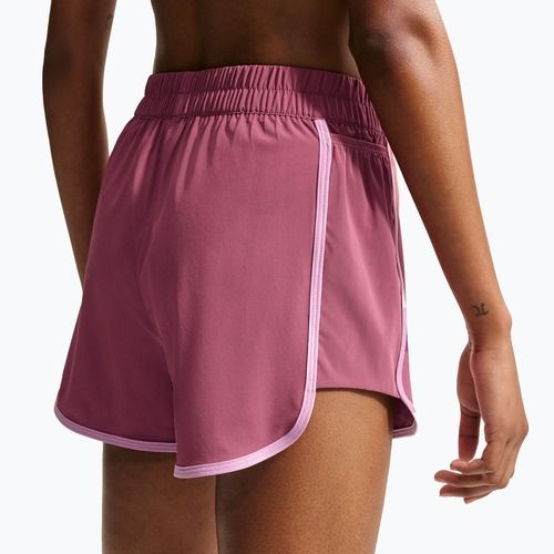 Women's training shorts Nike One pink smoke/pink rise/mystic dates