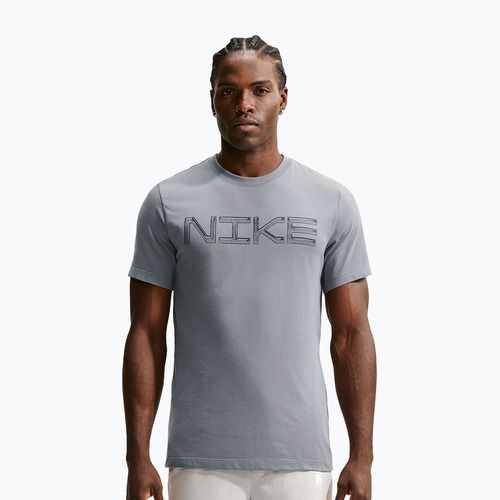 Men's training shirt Nike Dri-FIT Training T-Shirt smoke grey/black