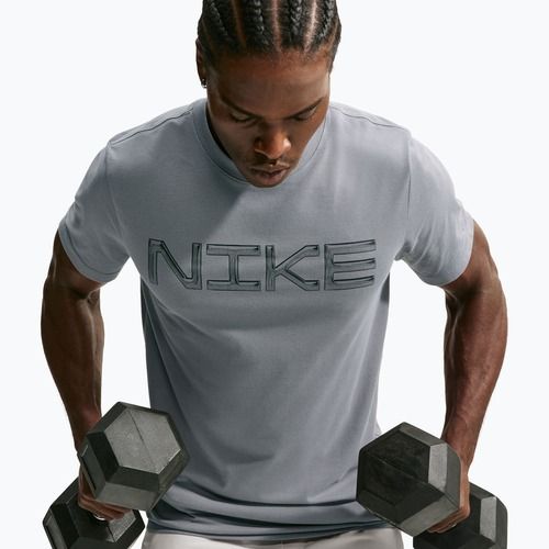 Men's training shirt Nike Dri-FIT Training T-Shirt smoke grey/black