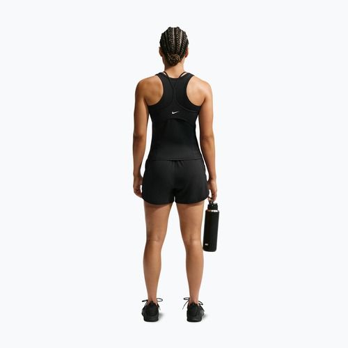 Women's training shirt Nike One black/black/university red/white
