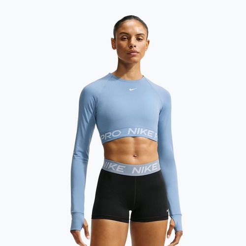 Women's longsleeve Nike Pro work blue/white