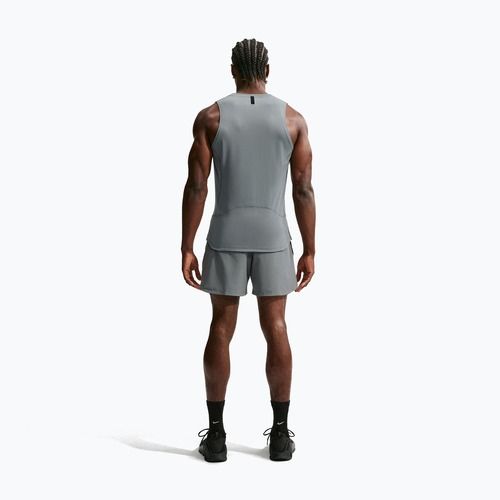Men's training shirt Nike Pro smoke grey/black