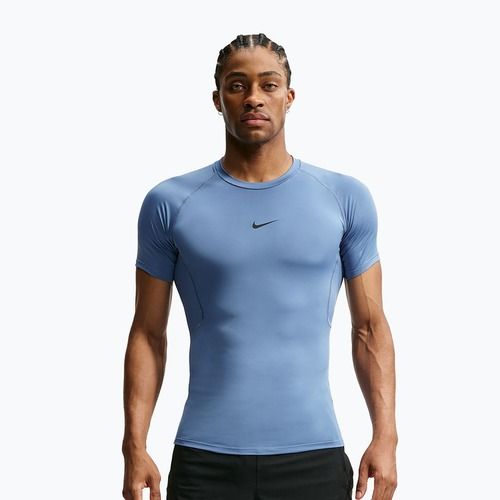 Men's training shirt Nike Pro indigo storm/black