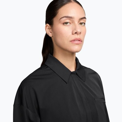 Women's training shirt Nike 24.7 PerfectStretch black/dark smoke grey