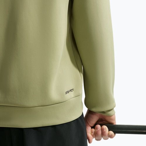 Men's training sweatshirt Nike Flex dusty olive/dusty olive/black