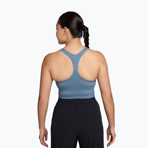 Women's training shirt Nike Pro Seamless work blue
