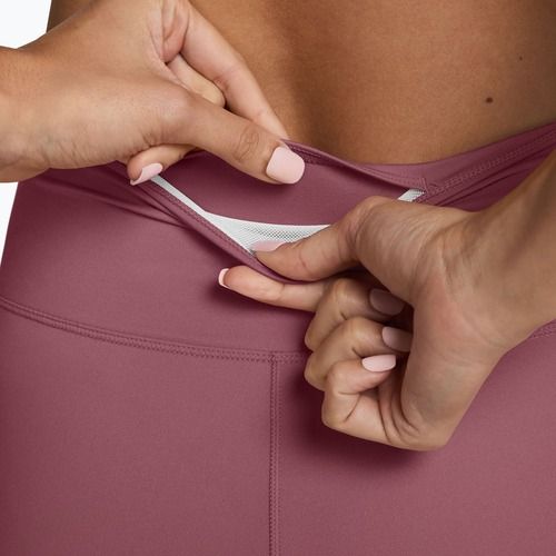 Women's training shorts Nike One Pink Smoke/White