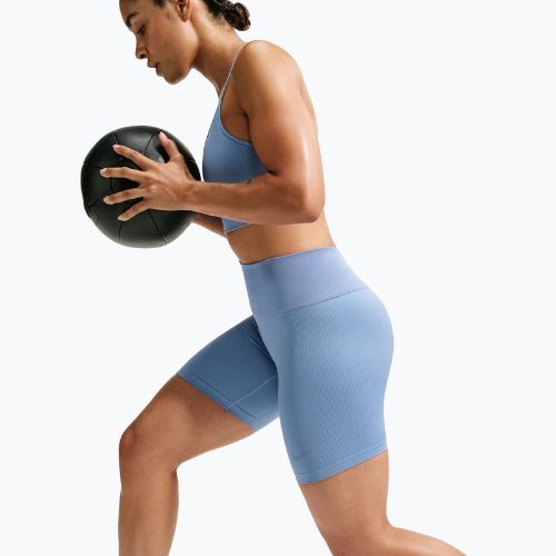 Women's training shorts Nike Pro Seamless work blue