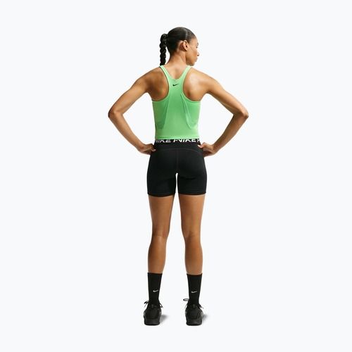 Women's training shirt Nike Pro Sculpt illusion green/cucumber calm/black