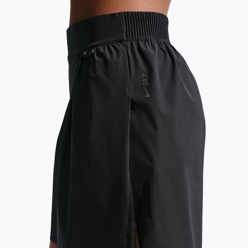 Women's training shorts Nike 24.7 PerfectStretch black/black/dark smoke grey