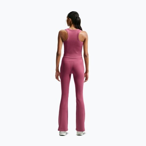 Women's training leggings Nike One pink smoke/white