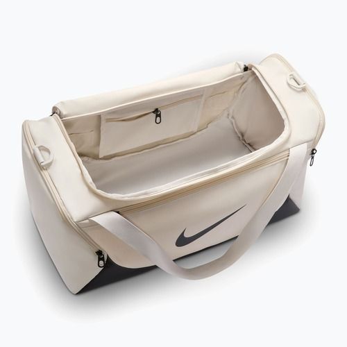 Training bag Nike Brasilia Duffel Small 40 l light bone/black/black