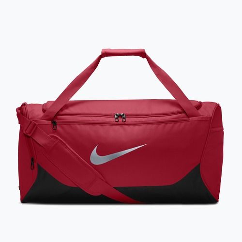 Training bag Nike Brasilia Duffel Medium 60 l tough red/black
