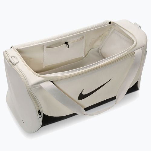 Training bag Nike Brasilia Duffel Medium 60 l light bone/black/black