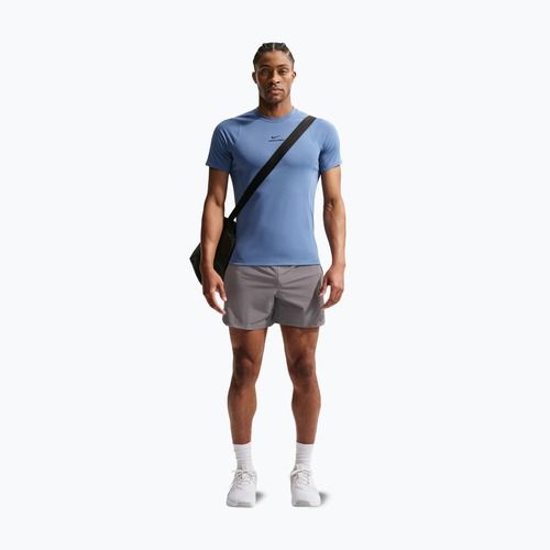 Men's training shirt Nike Pro Training indigo storm/black