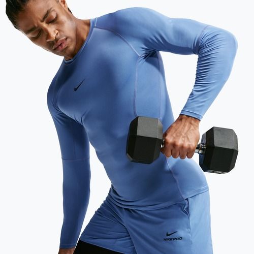 Men's training longsleeve Nike Pro indigo storm/black