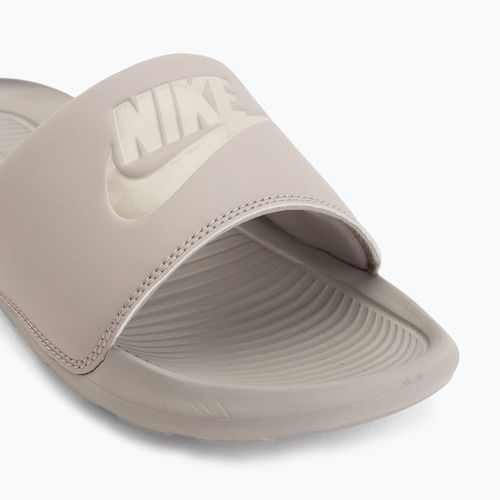 Men's slides Nike Victori One Slide moon particle/light orewood brown