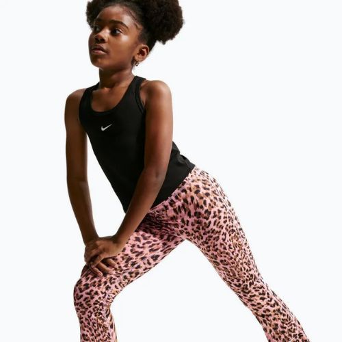 Children's trousers Nike One pink rise/white