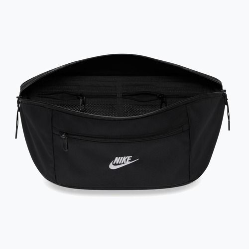 Waist bag Nike Heritage 8 l black/black/white