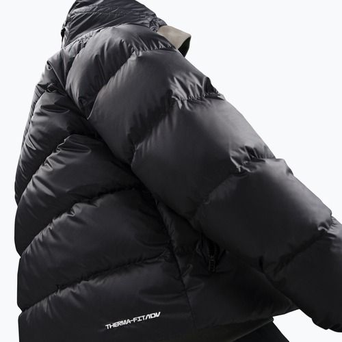 Men's down jacket Nike Windrunner black/black/white