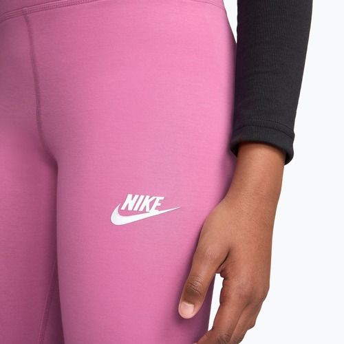 Children's leggings Nike Sportswear Classic playful pink/white