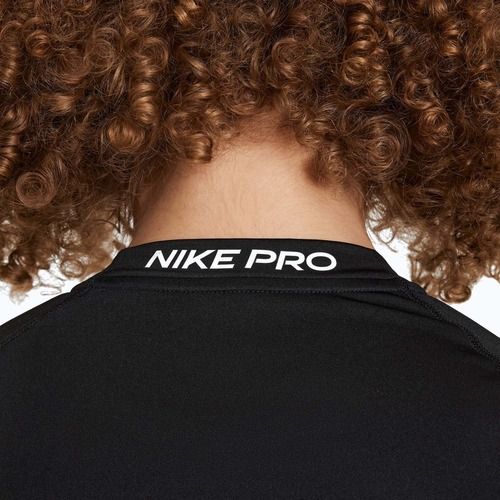 Children's longsleeve Nike Pro Dri-Fit black/white
