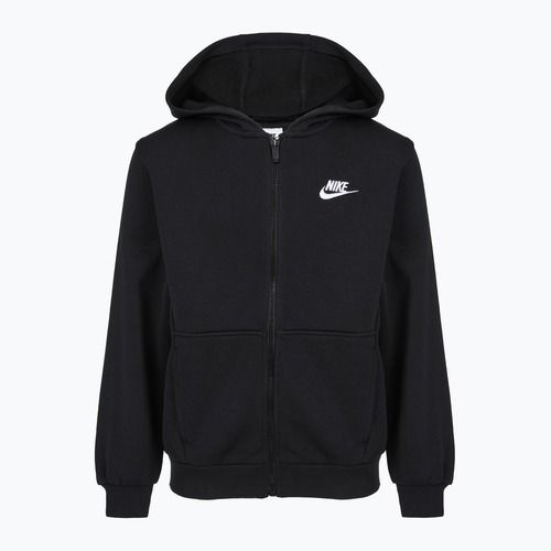 Children's sweatshirt Nike Club Fleece black/white