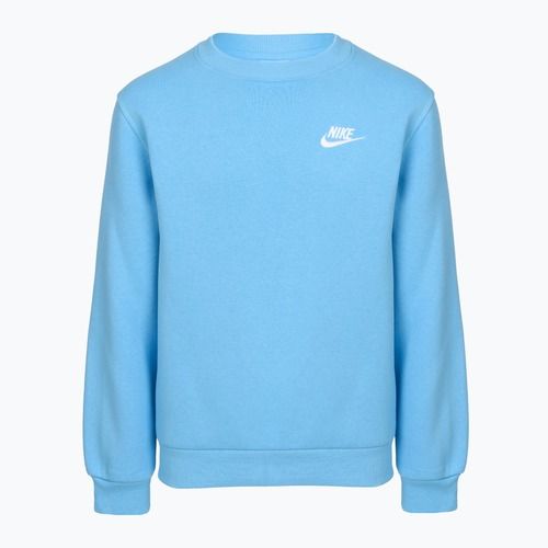 Children's sweatshirt Nike Sportswear Club Fleece football blue/white