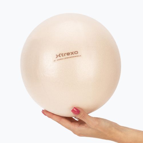 Small gymnastic ball XTREXO x Anna Lewandowska ball 20cm Beige