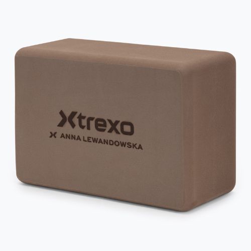 Yoga block XTREXO x Anna Lewandowska block Milktea